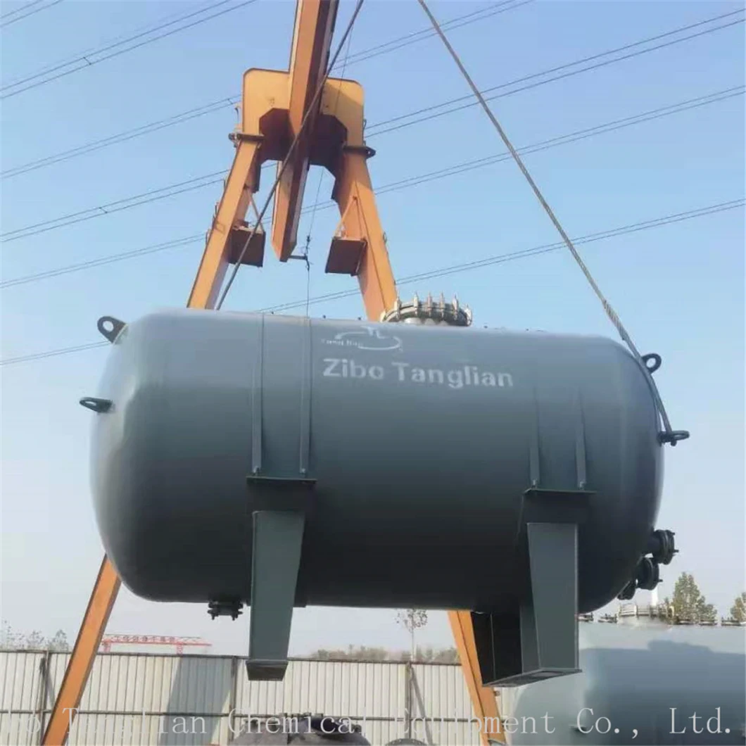 50L-50000L Horizontal Glass -Lined Storage Tank for Industrial Wastewater Treatment