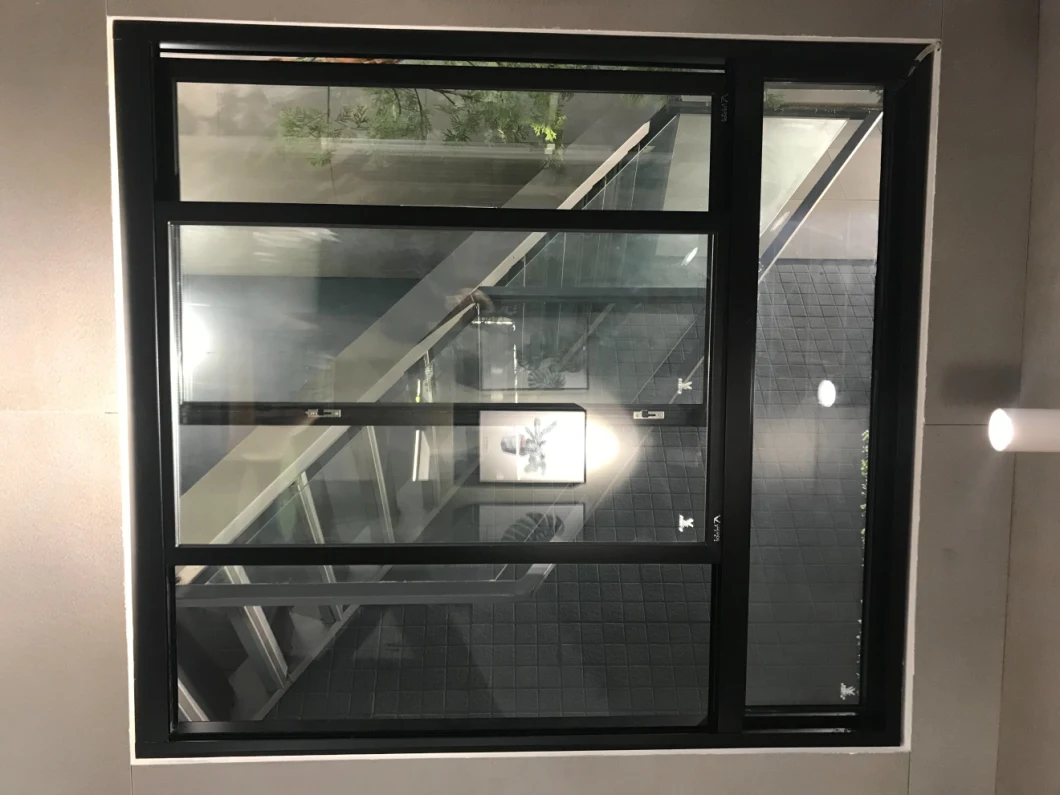 Customized Double Glazing Aluminium Sliding Window|Aluminum Glass Casement Sliding Glass Window Awning|Fixed Window