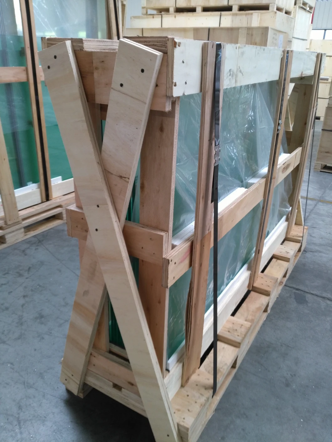 Frosted Laminated Glass for Hotel Bathroom Glass Door in USA Hotel Chain Project