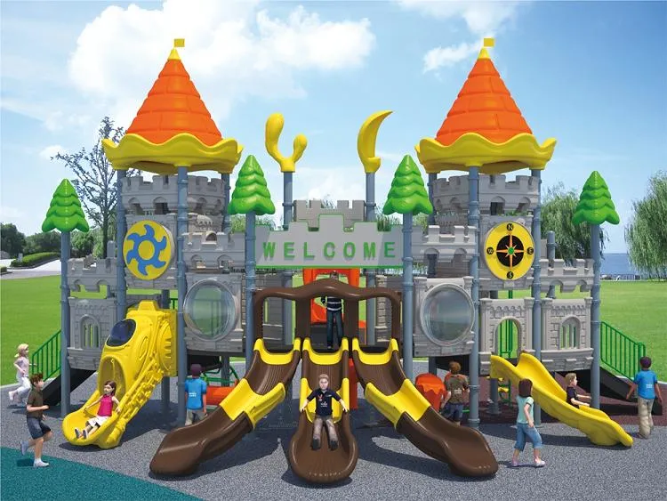 Kaiqi Castle Playground for Theme Parks/Castle Town Playground Equipment of Amusement Park
