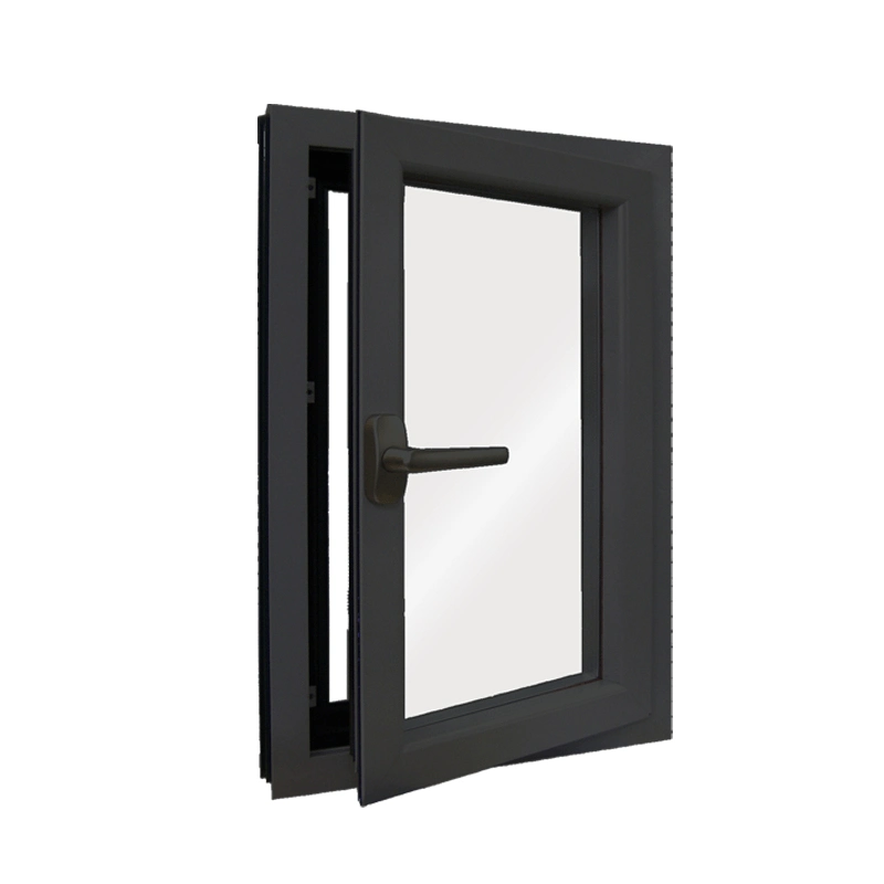 Security Modern Metal Glass Casement Window with Aluminum Frame