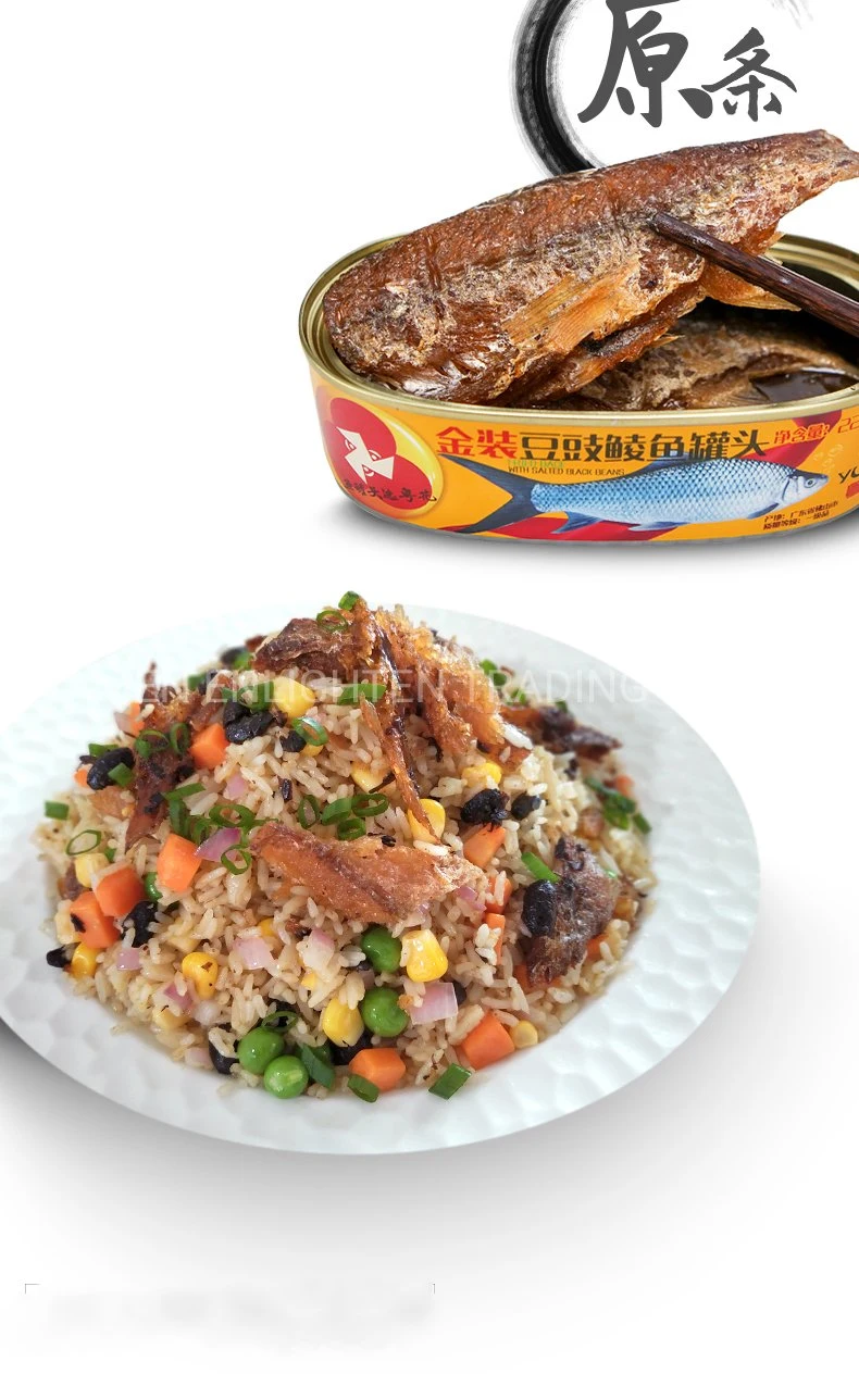 Canned Fish Crispy Fried Dace with Salted Bean