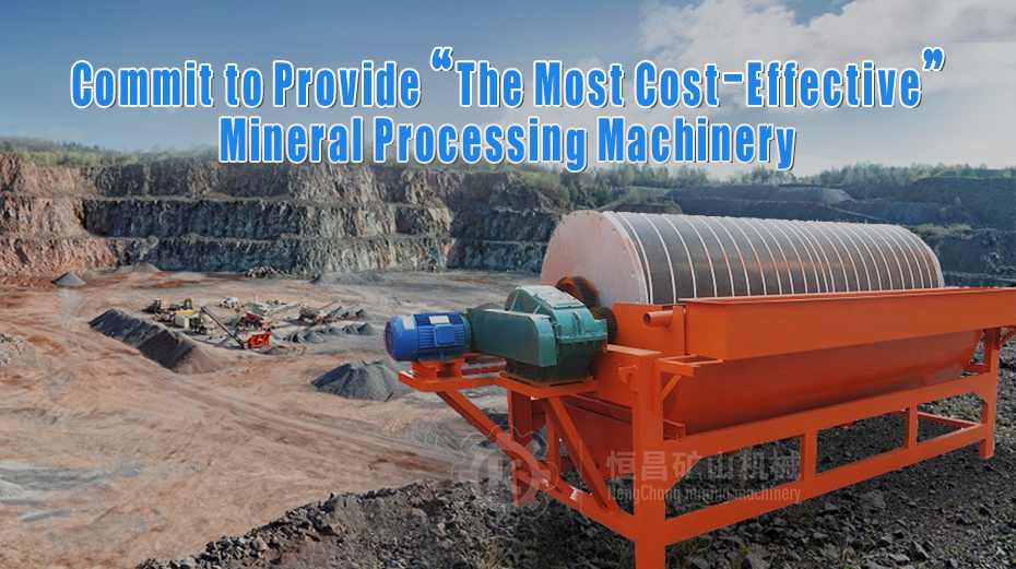 Gold Mining Plant Effective Mineral Magnetic separation Magnetic Separator for Iron, Hematite, Ilmenite, Titanium Dioxid
