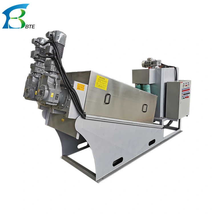 Sludge Dewatering Machine, Screw Press Sludge Dewatering System