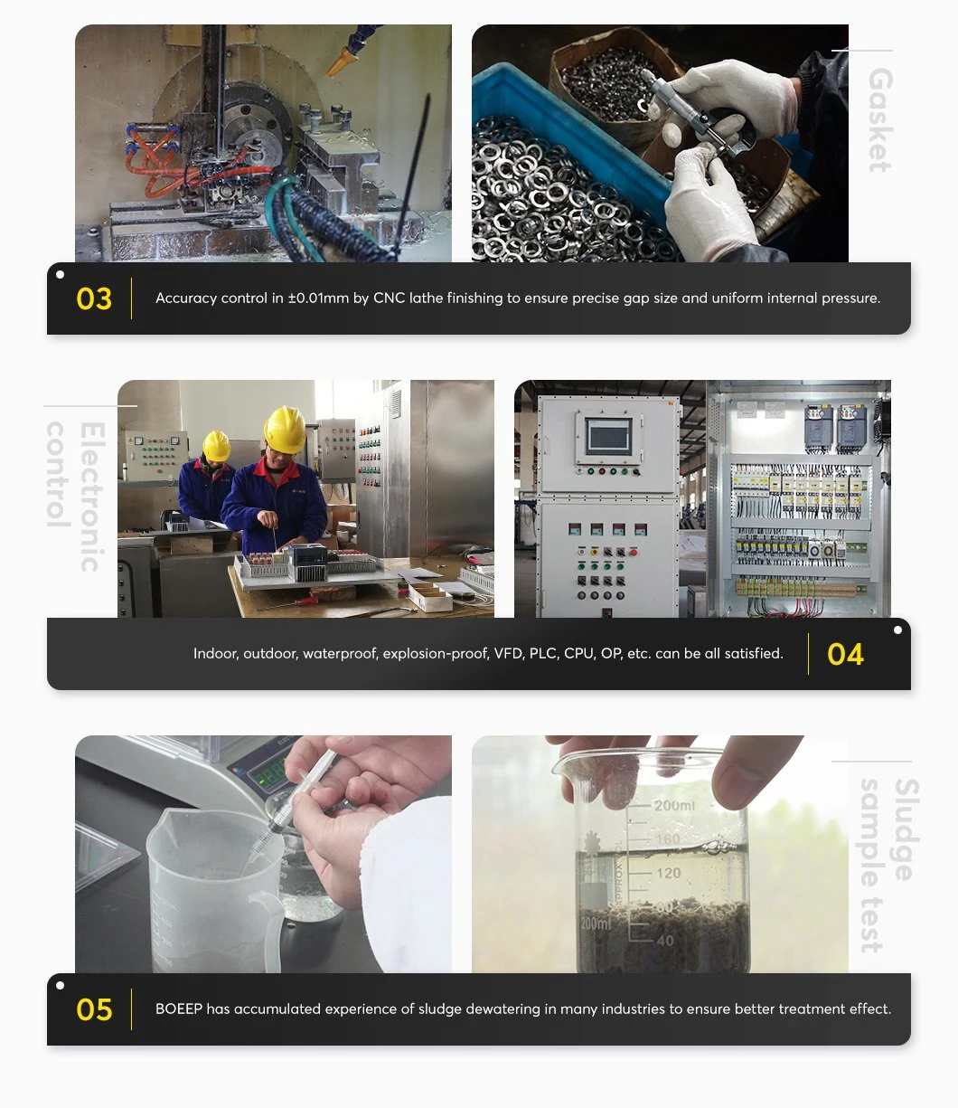 Screw Type Sludge Thickener Design Industrial Wastewater Treatment Equipment