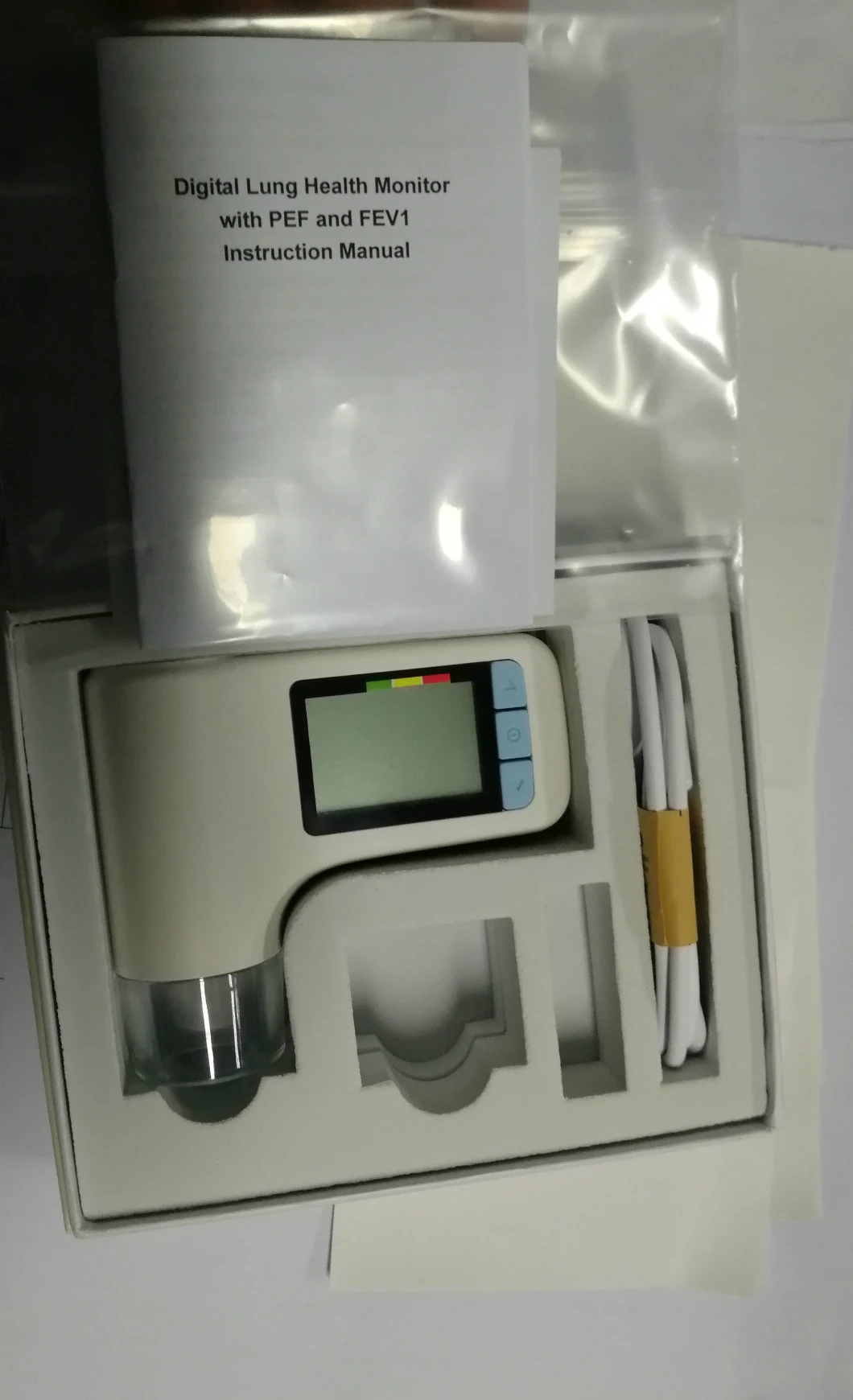 Lung Breathing Machine Diagnostic Digital Spirometer / Portable Spirometer for Sale Mslym02