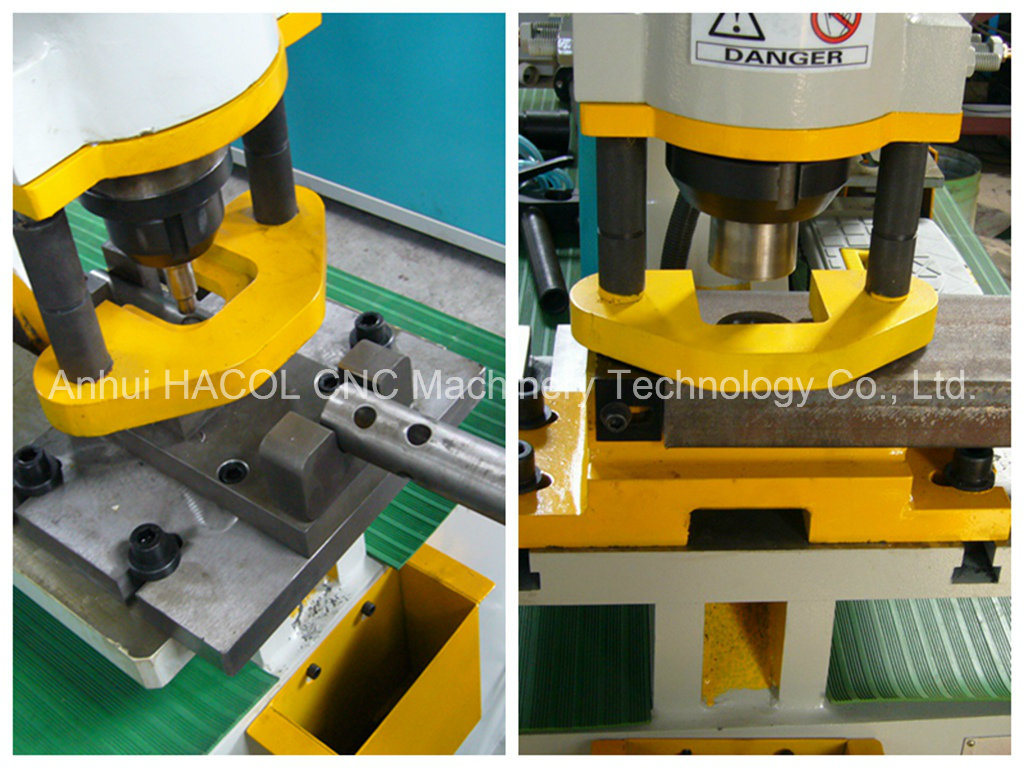Multifunctional Iron Worker for Steel Plate Punching