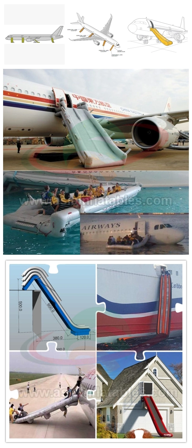 Evacuation Slide Inflatable Emergency Escape Slide for Sale