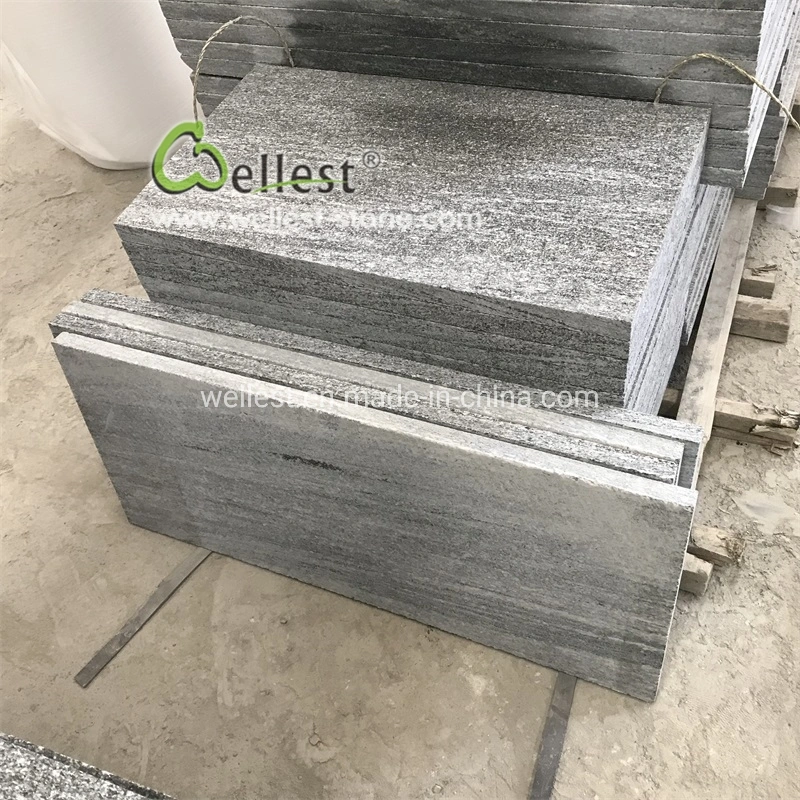 G302 Santiago Grey Granite Walling Tiles, Flooring Tiles, Paving Slabs