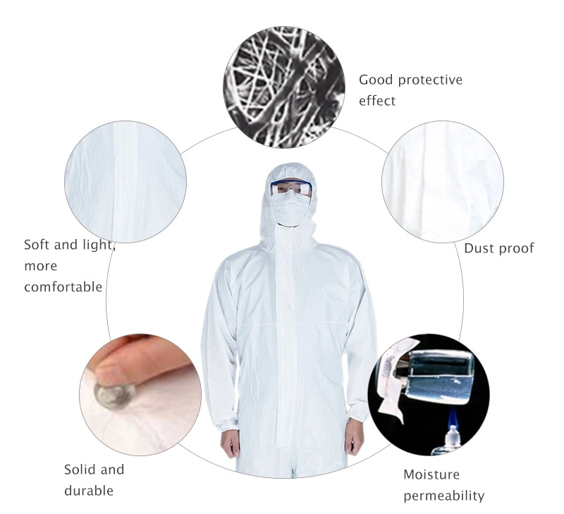 Good Quality Factory Directly Protection Body Suit PPE Suit Protection