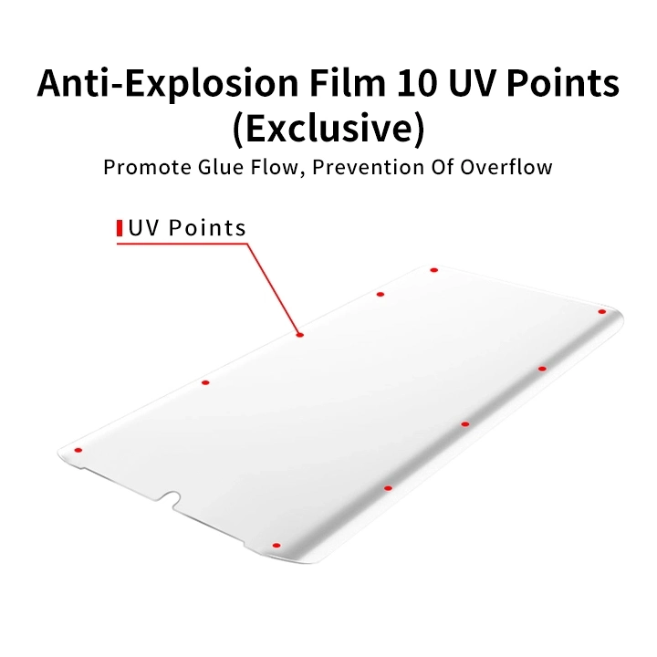Anti-Scratch Mobile Screen Protector Anti-Fingerprint 100d Curved Ceramic Film Mobile Phone Toughened Glass Protective Film