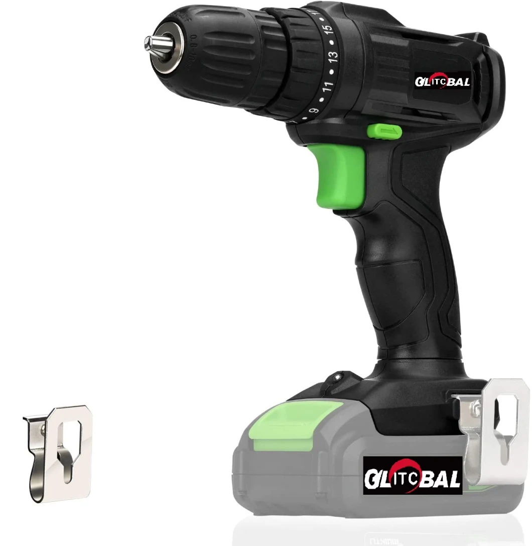 Powerful 18V (20V Max) Li-ion Battery Cordless/Electric Impact Drill/Screwdriver-Power Tools