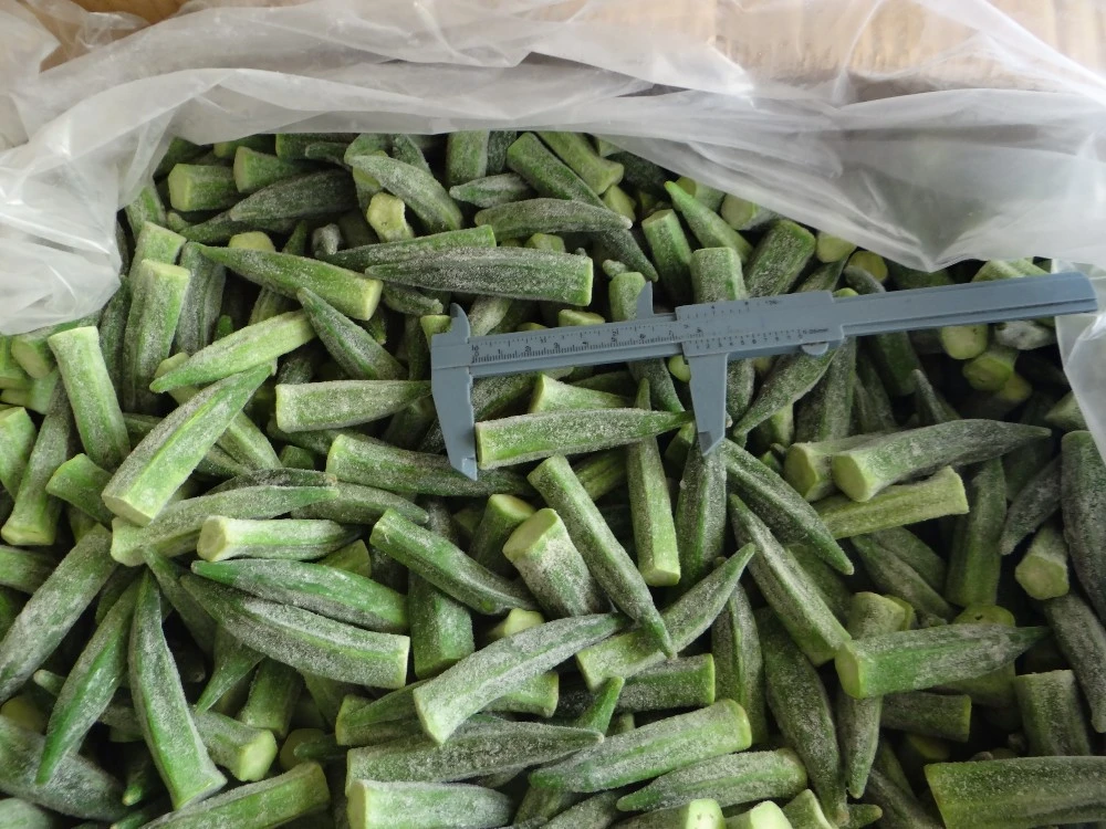 Supplier IQF Whole Okra Frozen Okra Whole