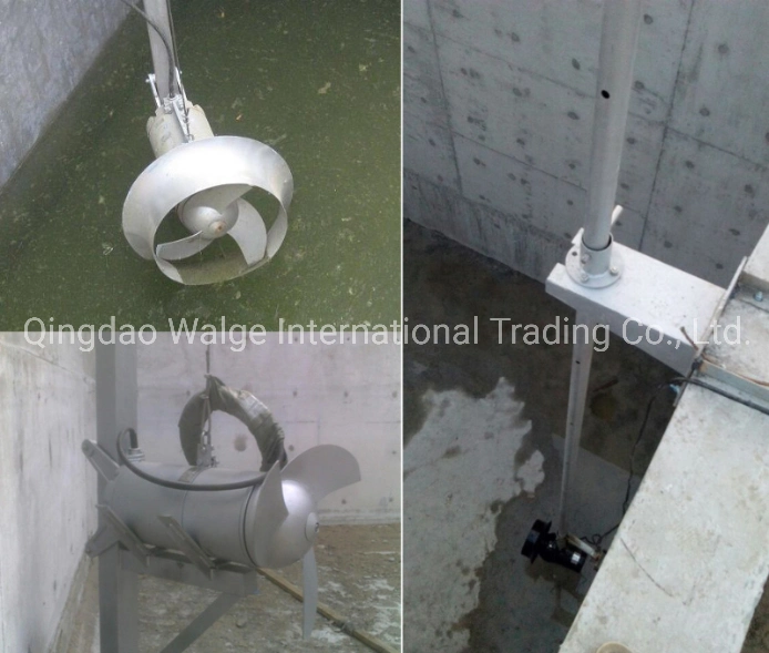 0.85kw SS304 Submersible Agitator for Domestic Sewage Treatment