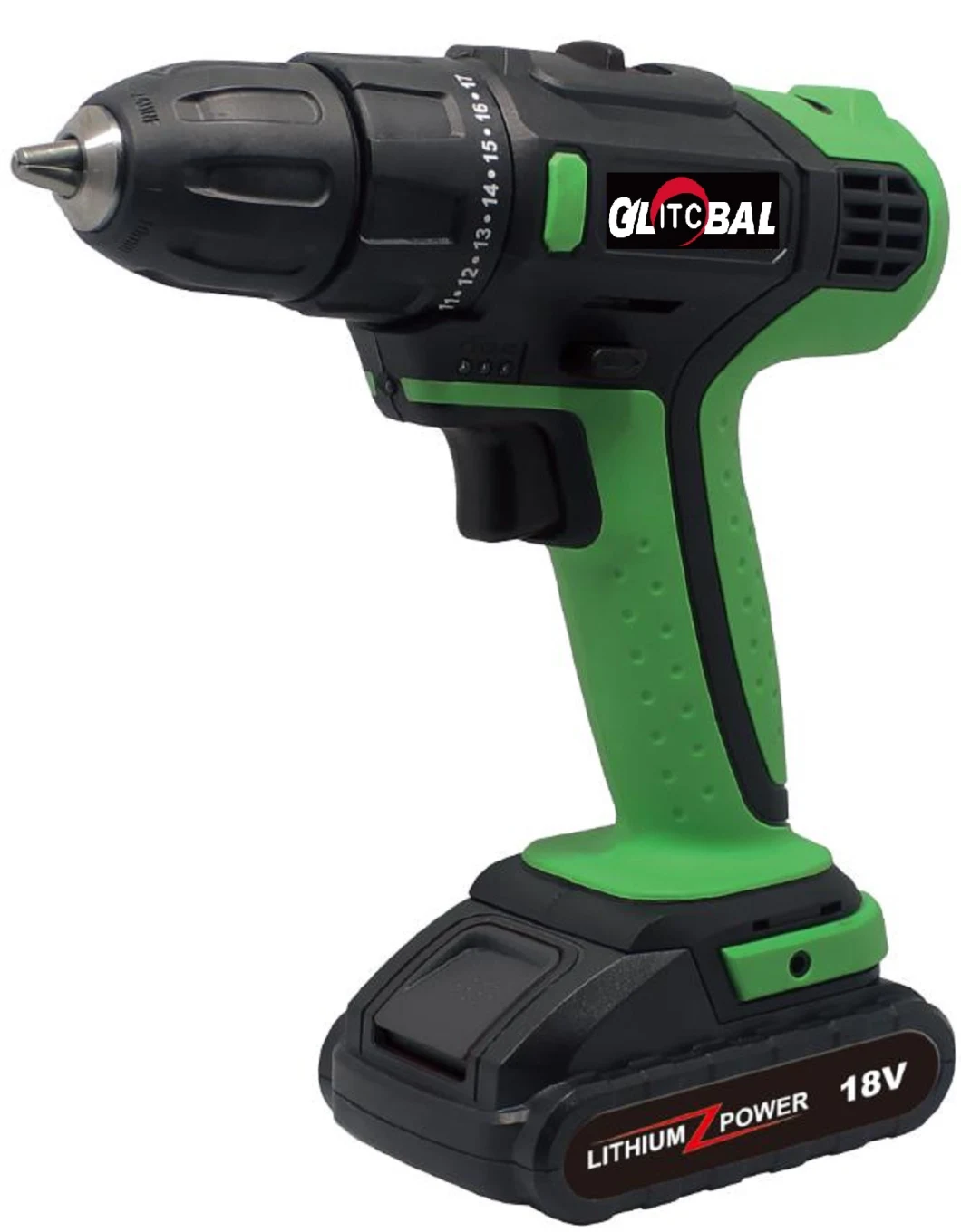 18V (20V Max) Greenline Li-ion Battery Cordless/Electric Impact Drill/Screwdriver-Power Tools