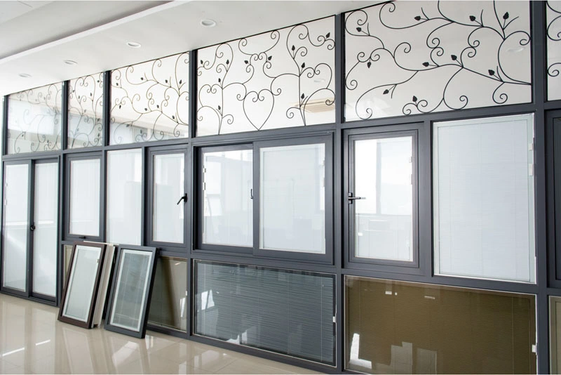 Magnetic Control Thermal Insulation Shutter Glass for Doors and Windows