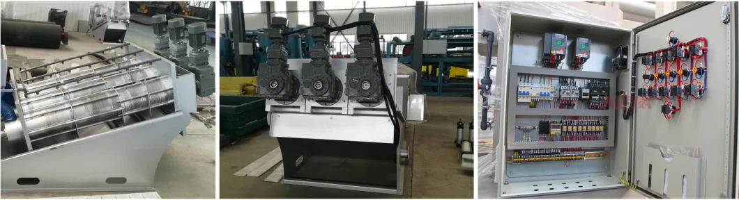 Sludge Dewatering Machine, Screw Press Sludge Dewatering System