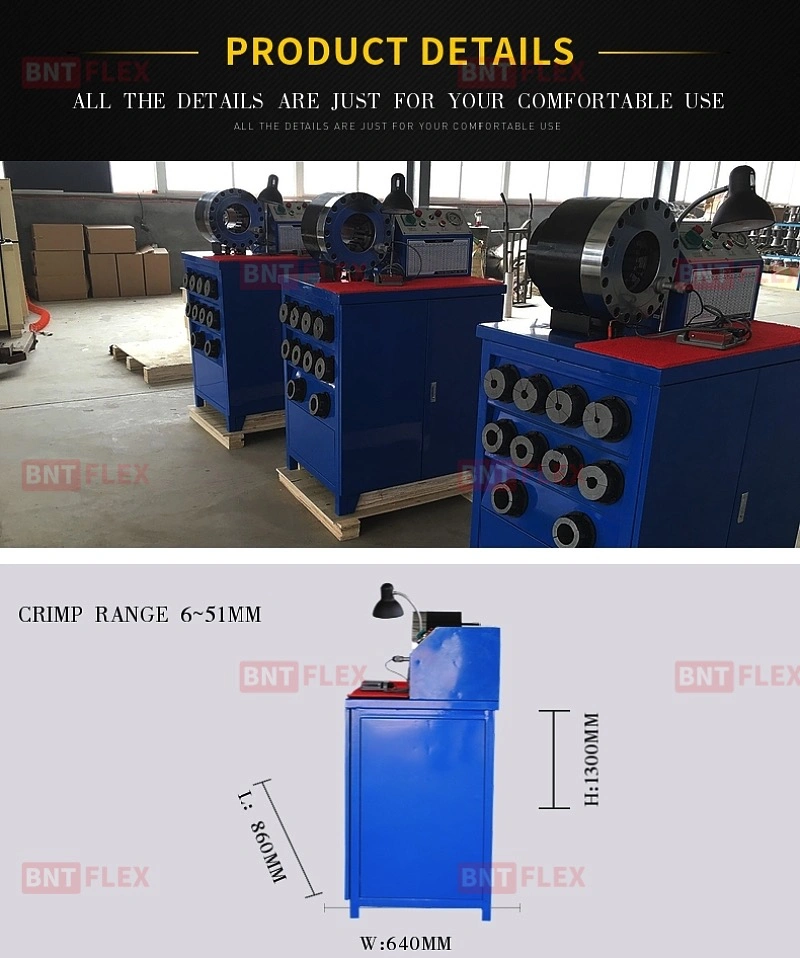 Hydraulic Hose/Rubber Tube/Rubber Hose Crimping Machine Used for Crimping Rubber Hose Assembly