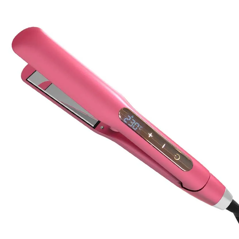 Touch Screen Hair Straightener with Anion Generator Flat Iron