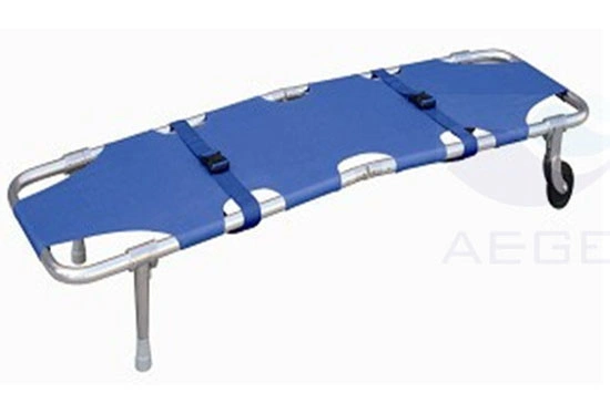 AG-2B2 Aluminum Alloy Carry Patient Base Folding Stretcher