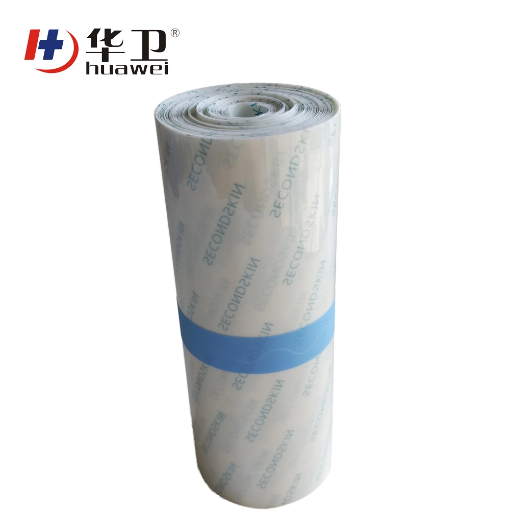 Medical Adhesive Glue Coating Breathable PU Film Waterproof Tattoo Protect PU Film Roll