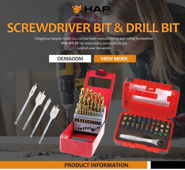 pH1 pH2 pH3 Impact Screwdriver Bits with Customized Packing