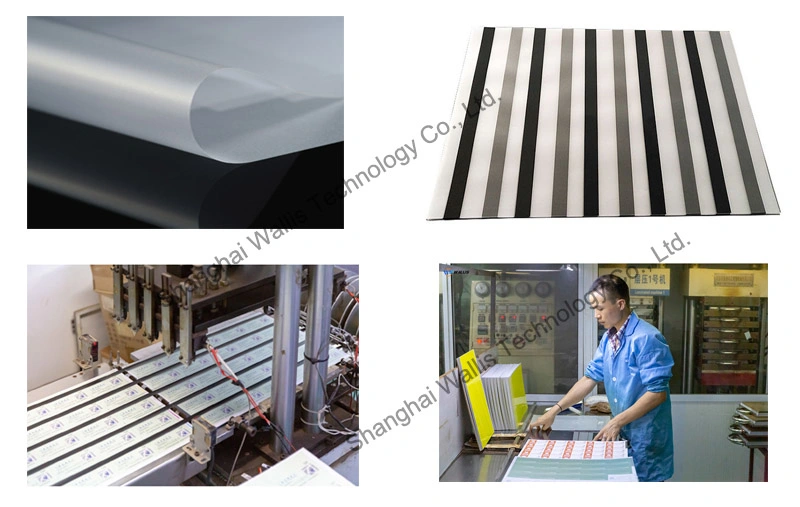 Strong Transparent Adhesive Coated PVC Inkjet Printable Plastic Sheet Overlay Film with Glue for Plastic Card