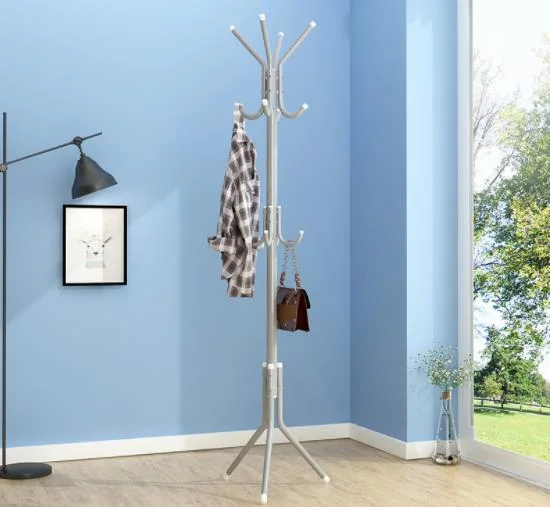 Multifunctional Wrought Iron Coat Rack Simple Modern Economical Hanger