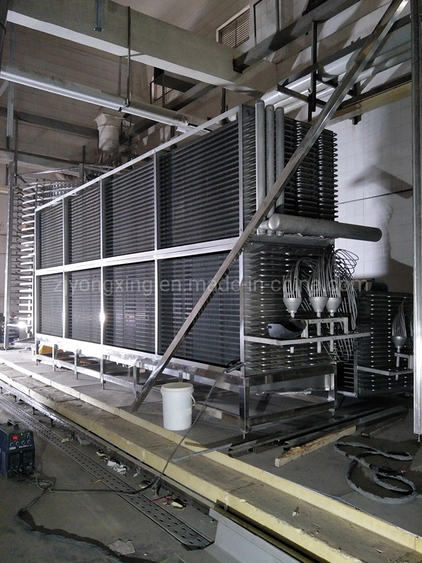 New Condition IQF Spiral Blast Freezer for Frozen Fish Fillet with High Efficiency