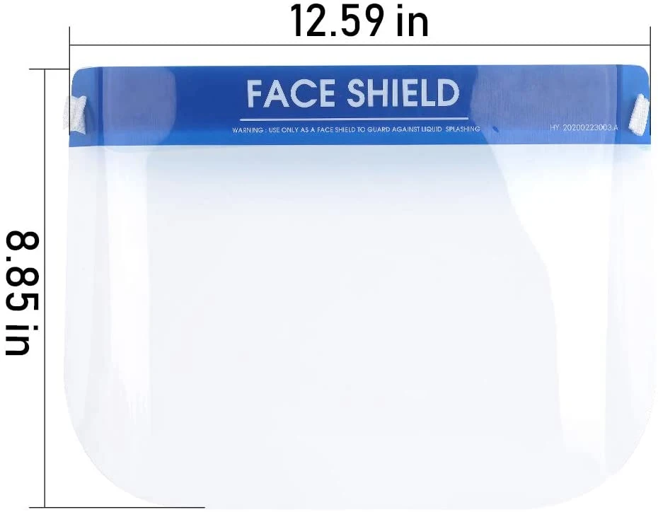 Clear Dental Protective Film Full Facial Mask Safety Face Shield