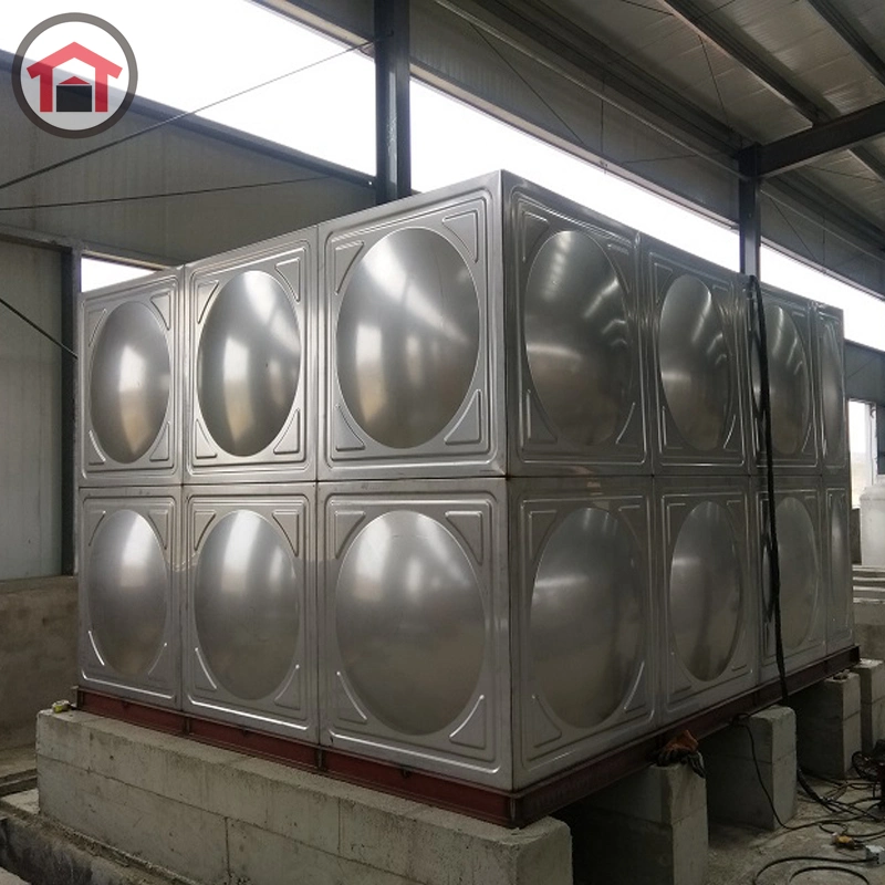 SS316 SS304 Stainless Steel Panels Weld / Bolted Drinking Water Storage Tank