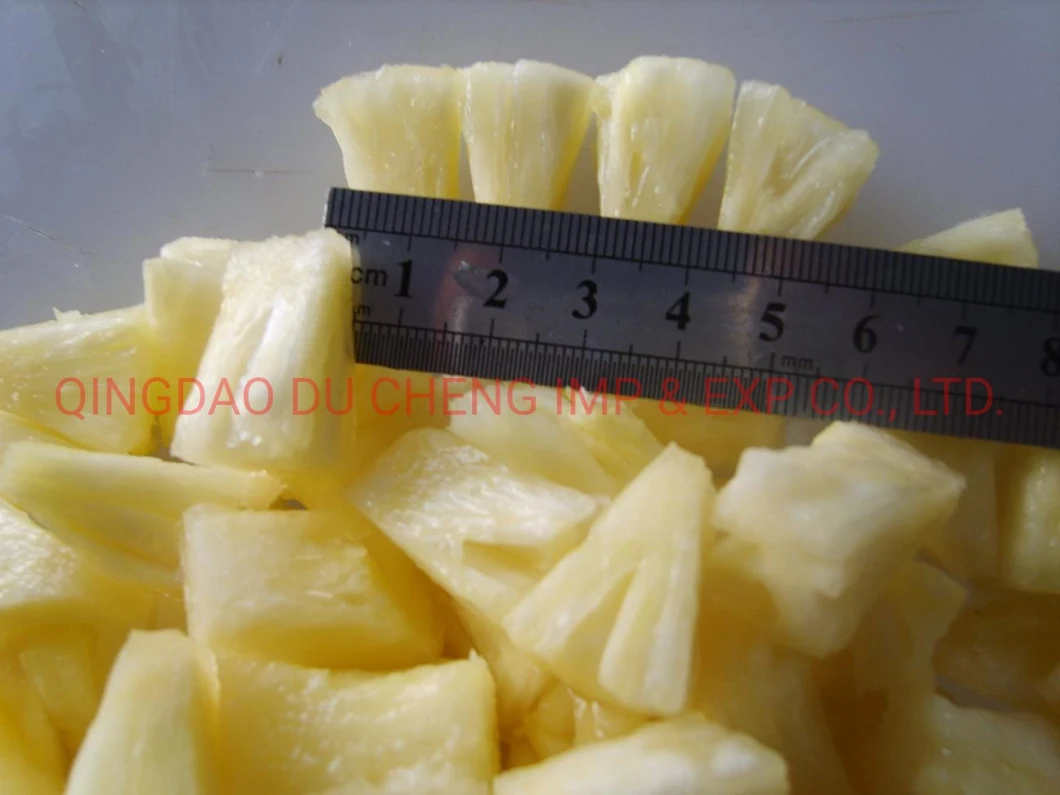 Hot Sale Frozen Pineapple Half-Cut Single-Frozen Pineapple Half-Single-Frozen Product Personal Frozen Aquatic Product Lowest Price