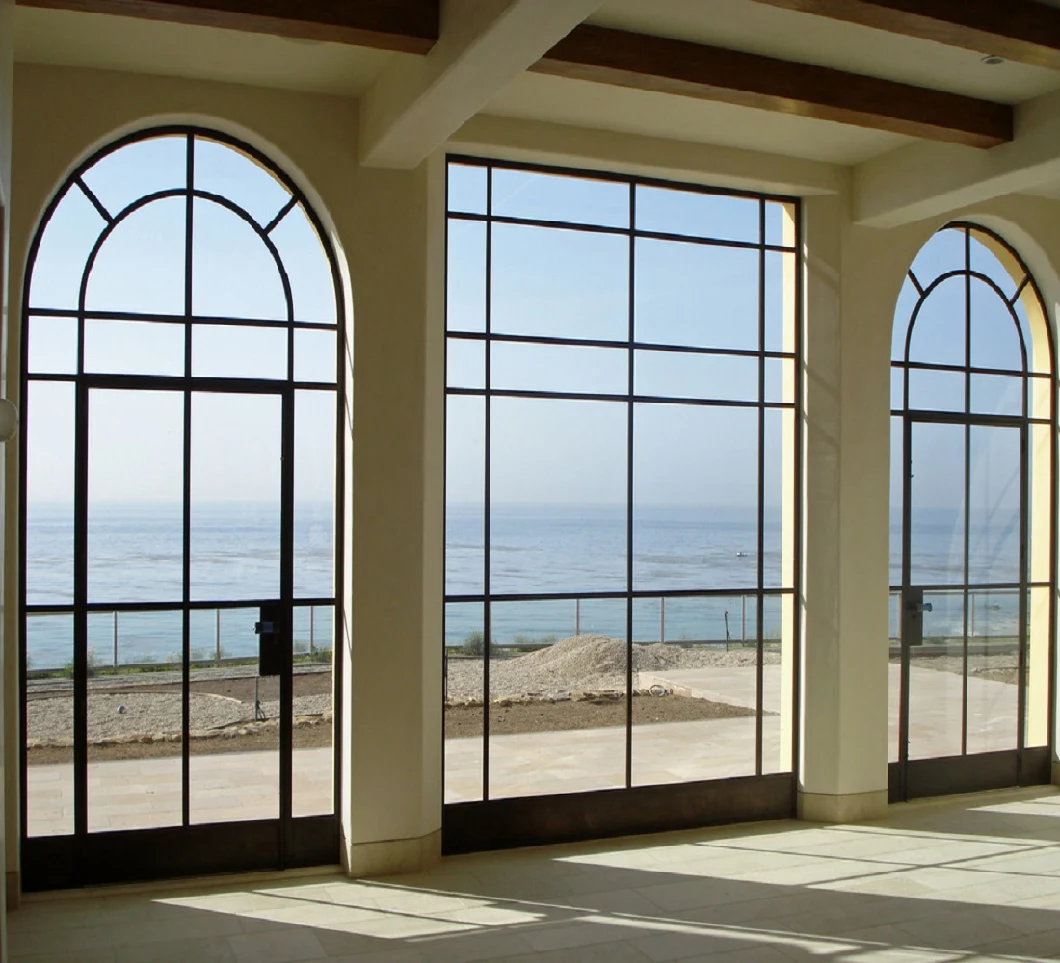 Hurricane Impact Aluminium Casement Glass Louver Window/Jalousie Window for Residential