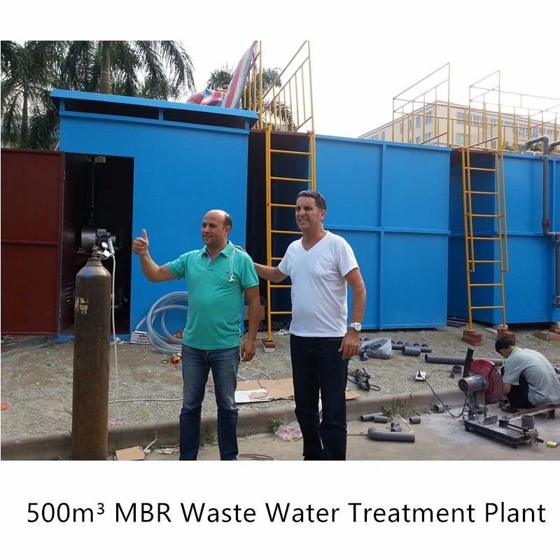 500m3 Per Day Sewage Wastewater Treatment Equipment Plant for Hospital