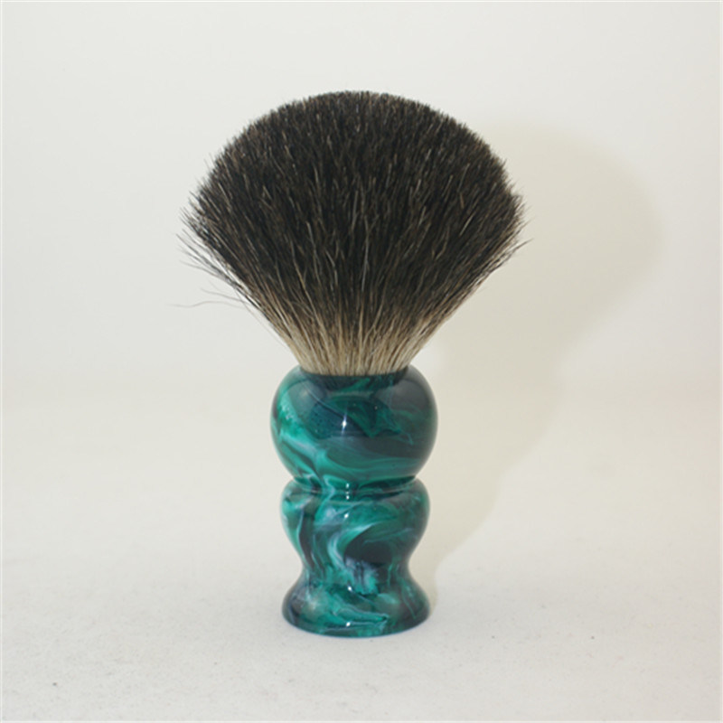 Yaqi Brush Resin Shaving Brush Synthetic Hair Knot Brush Badger Knot Shaving Brush