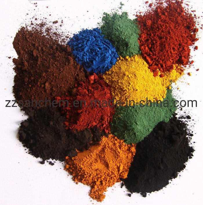 Super Fine Pigments Iron Oxide Red 130 and Yellow 920 for Plastic and Rubber