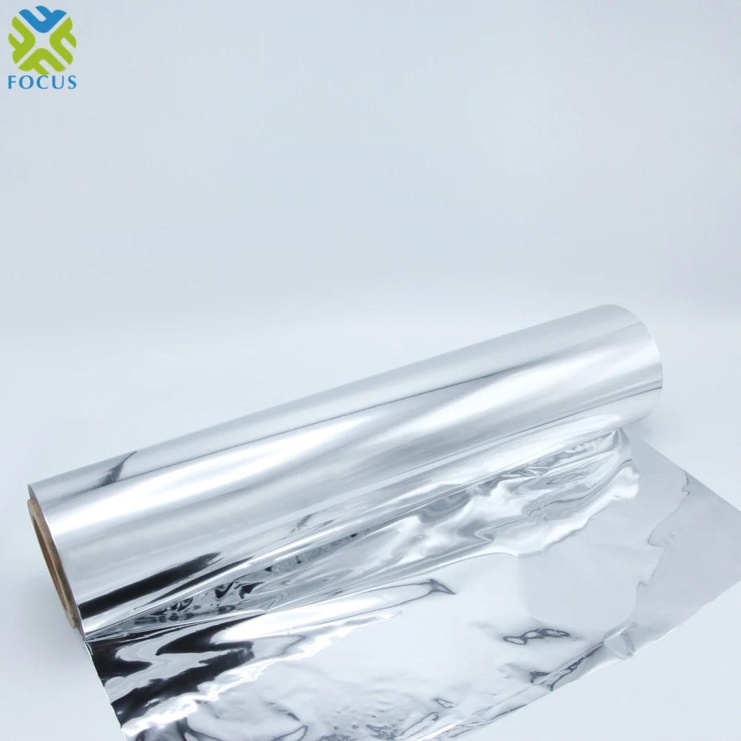 Heat Seal Aluminum Plastic Film Roll Metalized Pet Polyester Film