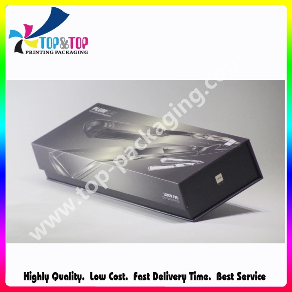 Offset Printing Hair Straightener Box Hair Extension Packing Box for Hair Products