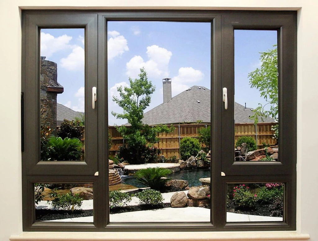 High Quality Modern Aluminum/Aluminium Frame Metal Glass Casement Window