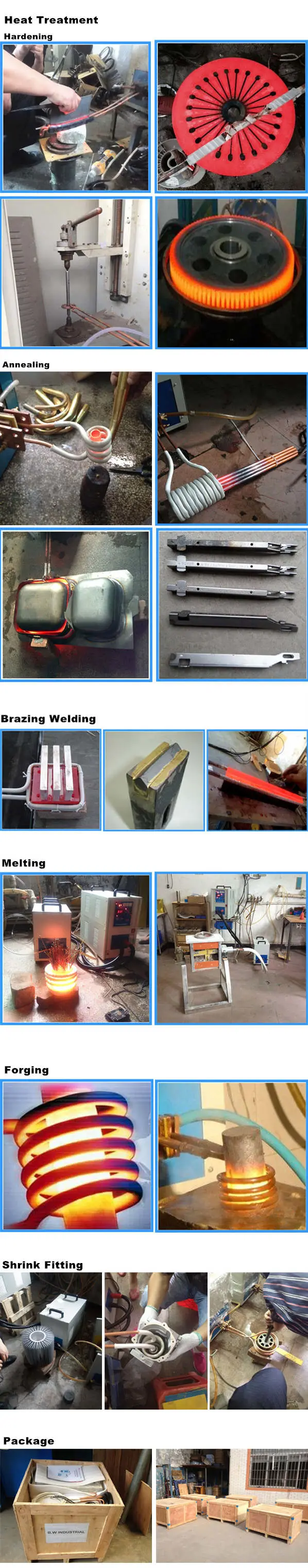 Steel Iron Heat Treatment Induction Heating Hardening Machine (JL-40/50/60KW)