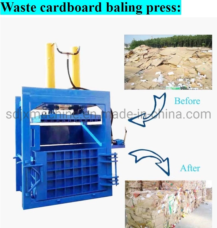 Vertical Hydraulic Baler for Wool/Hydraulic Wool Press/Wool Baling Press Machine