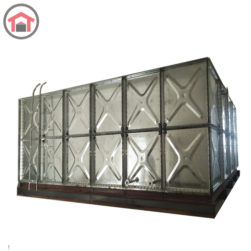 Sectional Galvanized Steel Water Storage Tank for Fire Fighting