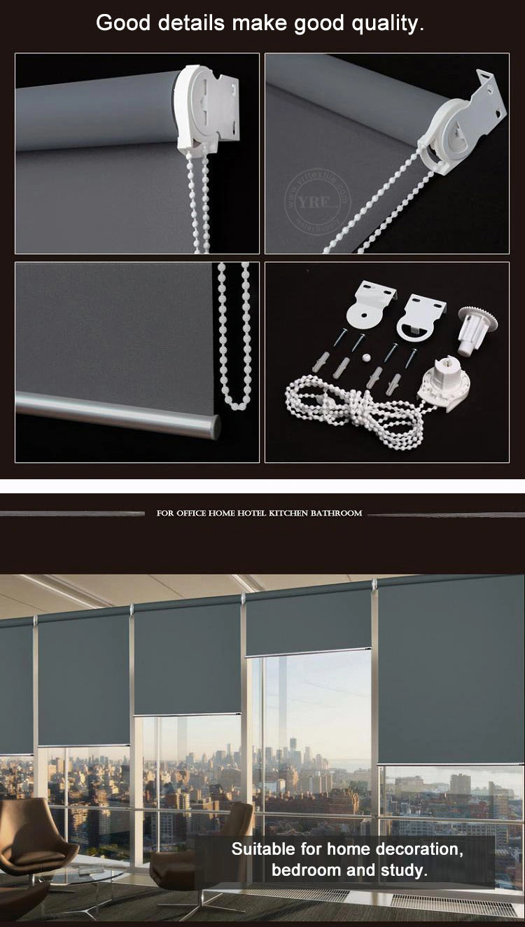 Factory Price Fire Protection Waterproof Windproof UV Protection Smart Cortinas Roller Blind