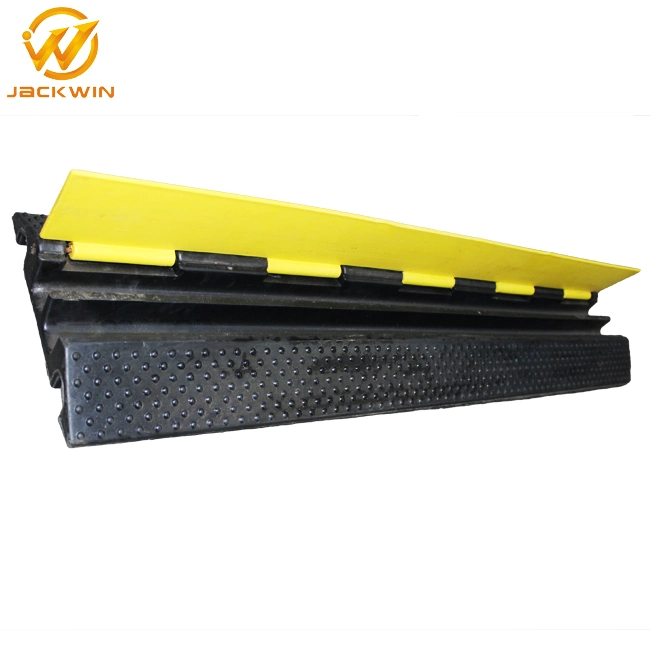 Cable Protector Spiral Cable Protector 2 Channel Cable Protector Yellow Jacket Cable Protector