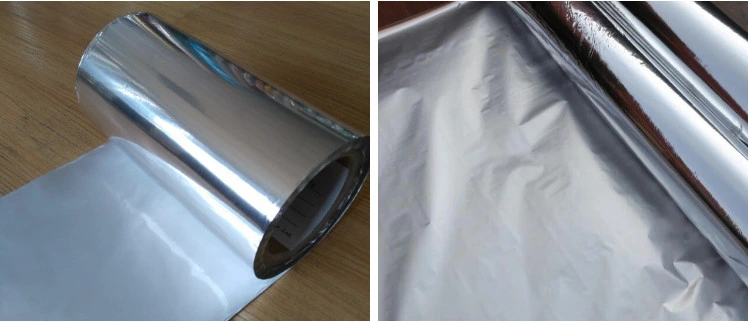 Metalized Pet Film Aluminium Foil Protective Metalized Pet Film