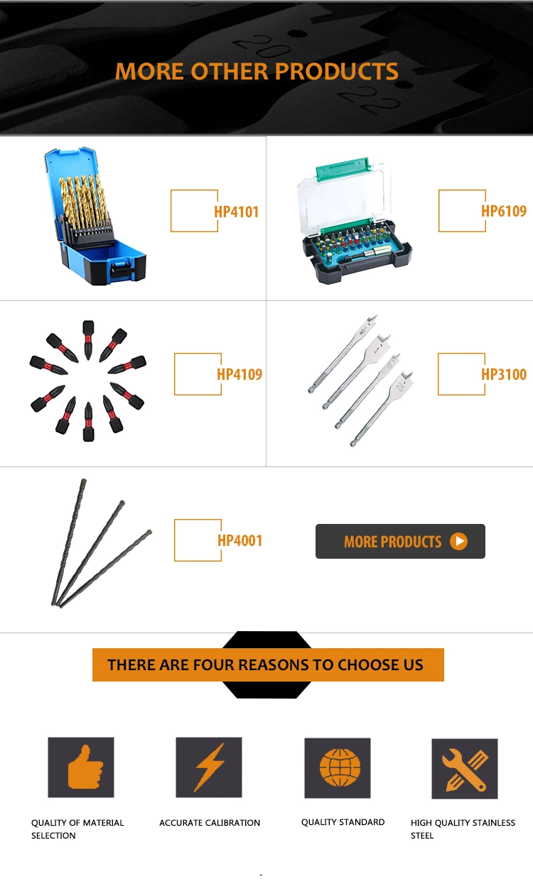 pH1 pH2 pH3 Impact Screwdriver Bits with Customized Packing