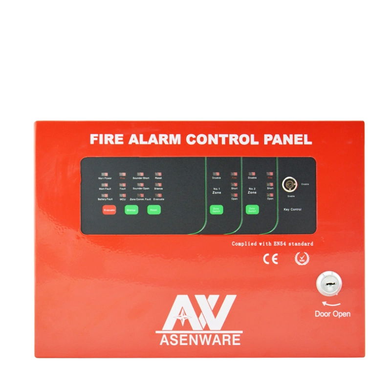 Network Backupbattery 24V Fire Alarm Monitor Panel
