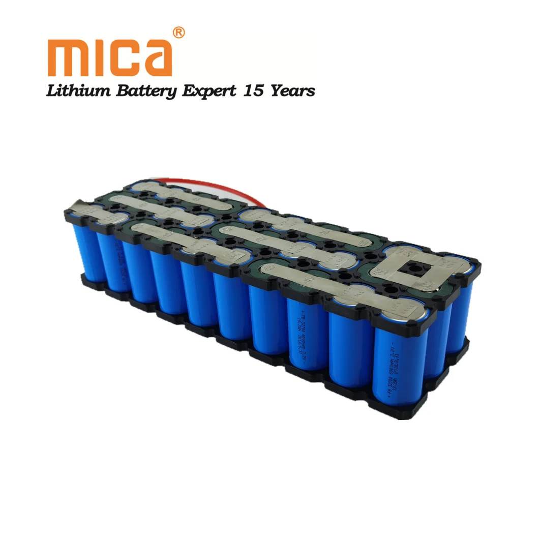 Rechargeable 32700 Lithium Iron Phosphate Ion Battery Pack 48V 12ah LiFePO4 Batteries