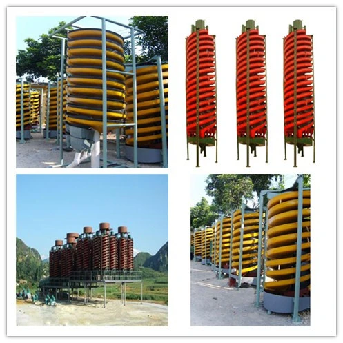 Gravity Spiral Chute for Chromite and Iron Ore Selection