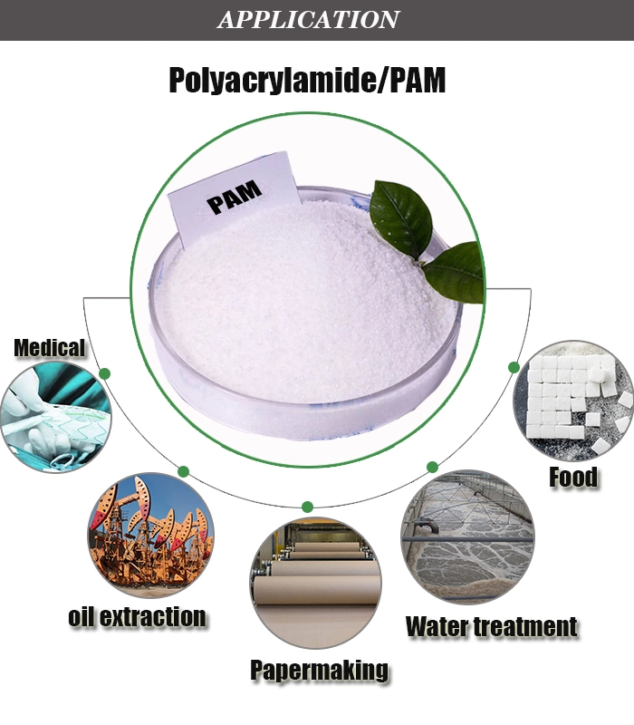Flocculant Nonionic Cationic Anionic PAM for Dyeing Wastewater Treatment